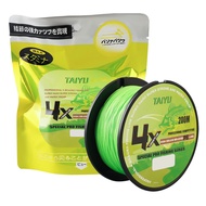 TAIYU 4 Strands 200M PE Braided Fishing Line 19LB-70LB Japan Durable Multifilament Fishing Line Supe