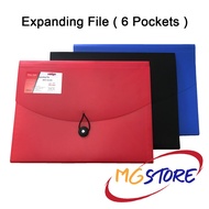 996A A4 Expanding File 6 Pockets