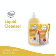 Cussons Baby Liquid Cleanser Bottle 450ml Free Refill 300ml / Bottle Cleaning Liquid