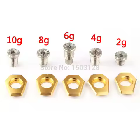 One Piece 2g 4g 6g 8g 10g Golf Weight with Screw Replacement for TaylorMade M2 Driver