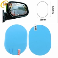 [POPM]2pcs Rainproof Car Rearview Mirror Sticker Anti-Fog Protective Film Rain Shield