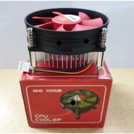 Fan processor heatsink kingcooler intel lga 775 xeon core 2 quad duo pentium celeron 4 pin - cpu cooler king hsf