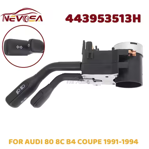 Light Control Switch For Audi 80 8C B4 Coupe 1991 1992 1993 Windscreen Wiper Stalk Arrow 443953513H 