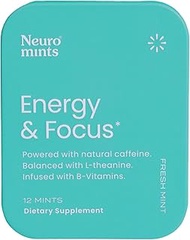 Neuro, Mints Energy Focus Mint Single, 12 Count