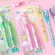 TRENDYSTYLE Invisible Pen With Refills, Mysteriously Disappearing With Small Light Cute Invisible Ma