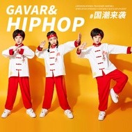 Children Martial Arts Costume Competition Performance Chinese Style Men Women Dragon Dance Primary M