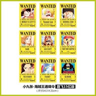 ❆ ⭐ ∨ One Piece Poster Wanted Luffy Zoro Warlord Set Of 8/9 Small Set of 8/9/11/24 Big Anime Poster