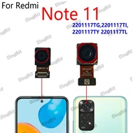 Front Selfie Facing Camera Main Rear Back Camera Module Flex Replacement for Redmi Note 11 2201117TG