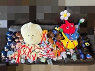 Pikmin Gundam seed 劍心 肌肉魔法使 蘭斯 Sanrio kuromi 水怪 melody Anya 星之卡比 柴犬 生蠔bb 日本冠軍馬 公仔