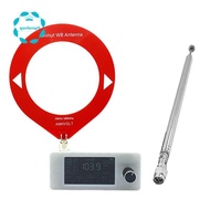 SI4732 Mini Radio Receiver 10KHz-180MHz Portable Shortwave Radio Receiver withAntenna SW LW AM FM SS