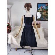 KATUN Black apron cute apron maid apron brocade apron cotton apron