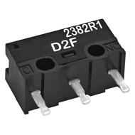 D2F Mouse Micro Switch (Pack of 6) - 1.47N Force, 10 Million Cycles Fretting Switch High-Durability 