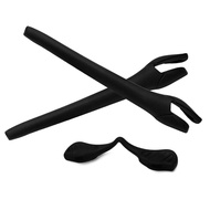 ชุดยางเปลี่ยนที่ถุงเท้าหูและแผ่นรองจมูกสำหรับกรอบแว่นกันแดด OO9208ทางเดินเรดาร์ Evar Oakley ชุดซิลิโ