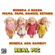 Mainan Anak Boneka Bayi Dengan Dot Bisa Panggil Papa Mama Bisa Nangis