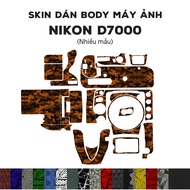3M Skin stickers for Nikon D7000 (Many models) | Anti-fouling film for Nikon D7000 body