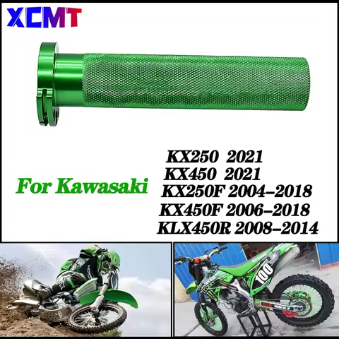 Motorcycle Handlebar Grip Throttle Tube For KAWASAKI KX250 KX450 KX250F KX450F KLX450R KLX125 KLX250