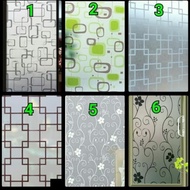Glass stickers, various motif stickers, code 1466