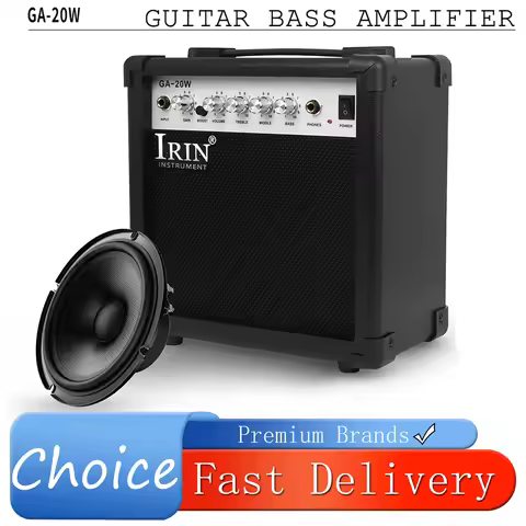 IRIN Amplifier Electric Guitar Bass Amplifier AMP Portable Handheld Mini Speaker Cabinet Electric Gu