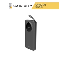 Iwalk 10000mah 30w Linkpod Reel Powerbank With Retractable Usb-c Cable - Black Lpr003c-001a