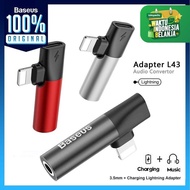 Lightning To 3.5 mm Promo Audio Jack Connector Converter Adapter Baseus L43
