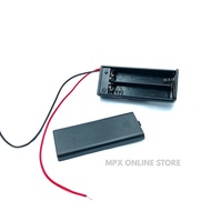 BH-UM4X2CS AAA BATTERY HOLDER W/COVER SWITCH 3pcs