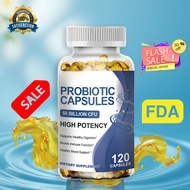 Probiotic Capsules 50 Billion CFU with Prebiotics & Digestive Enzymes Promote Digestive