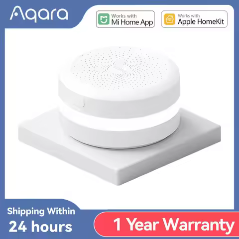 Aqara M1S Gateway Smart Hub ZigBee 3.0 Smart Home Wireless Connection Bridge With Light And Alarm Ap