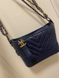 Chanel Gabrielle small Navy blue Hobo Bag