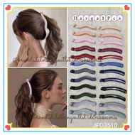 Korean STYLE GLOSSY BANANA CLIP / GLOSSY BANANA CLIP / WAVE BANANA HAIR CLIP / BANANA HAIR CLIP / JP