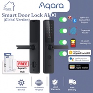 【Global Version】Aqara A100 Smart Door Lock  Works With Apple HomeKit And Google Assistant