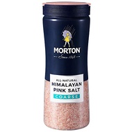 Morton All-Natural Himalayan Pink Salt, Coarse, 17.6 Oz