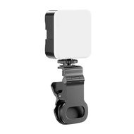 GOOJODOQ Selfie light portable Clip Fill Light LED Video Light Camera Light 3 Cold Shoe Mini Vlog Fi