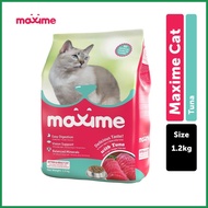 ﹊ 100% ✽ Dog & Cat Bundle (Maxime Cat Dry Cat Food Tuna 1.2kg + Maxime Dry Dog Food Adult Beef 1.5k