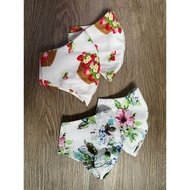 Handmade Floral design mask _Design 4