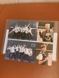 BTS Skool Luv Affair 防彈少年團 小卡 早期 綠專輯 團卡 V 金泰亨 Jungkook 田柾國 Jin Jimin RM Suga J-hope 中古