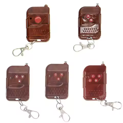 1 2 3 4 CH 1CH 2CH 3CH 4CH RF Peach Transmitter Wireless Remote Control Consoles