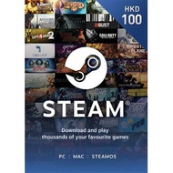 堅係最平 Steam card 儲值卡 充值卡 港幣 HK code $40-$1000均有