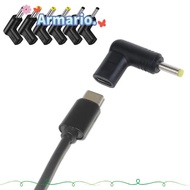 ARMARIO USB C PD to DC Power Connector, Charging Adapter Universal Type C to DC Jack Plug, Converter