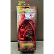 AROSPEED TRIPLE CORE 10.2MM IGNITION PLUG CABLE PLUG COIL PROTON WIRA SATRIA PUTRA ARENA (VDO)
