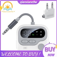 Bluetooth Adapter Bluetooth 5.4 Transmitter Receiver 3.5mm AUX HIFI HD Low Latency Airplane Wireless
