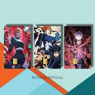 CUSTOM ANIME KTP COVER JUJUTSU KAISEN CHARACTER HOLOGRAM W7V8X/ZZK3M / CUSTOM JUJUTSU KAISEN CHARACT