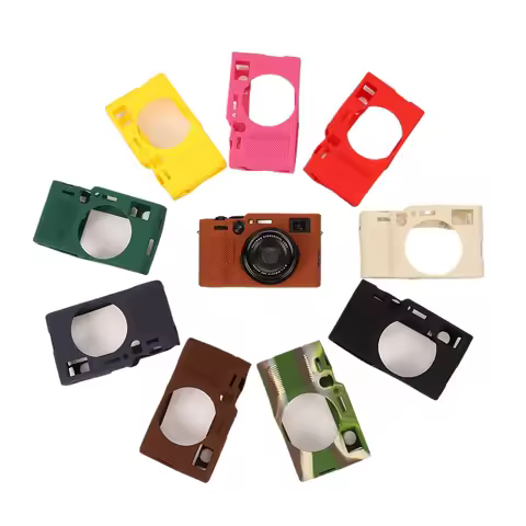 X100VI Rubber Silicon Case Body Cover Protector Frame Skin for Fujifilm X100 VI Fuji Camera Silicone