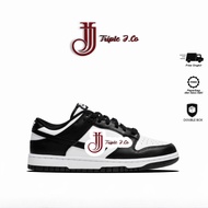 SB Dunk Low Black White Sneakers