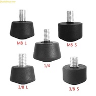 Doublebuy Universal Antislip 8 Rubber Foot Pad for Tripods Monopod 1 4 Inches 3 8inch