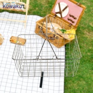 [vsrhkq] Shopping Basket, Sturdy Wire Basket And Carrying Basket, Universal Supermarket Basket And F