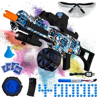 Electric Gel Ball Blaster, High Speed Automatic Splatter Ball Blaster with 40000+ and Goggles, JIFTO