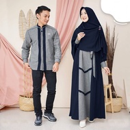 Gamis Syari Muslimah Keluarga Baju Couple Muslim Pasangan Terbaru Ori