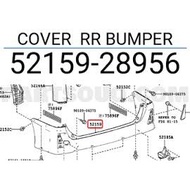 TOYOTA VOXY REAR BUMPER(5215928956) with towing cover