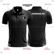 Pulau Pinang FC Travel Jersey DX2-PM Football Futsal Polo Official Team Wear Top Apparel Microfiber Baju Berkolar Penang