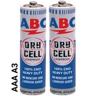 ORIGINAL (1pcs) Baterai ABC Biru AAA / A3 Untuk Poster Suara Edukasi Anak